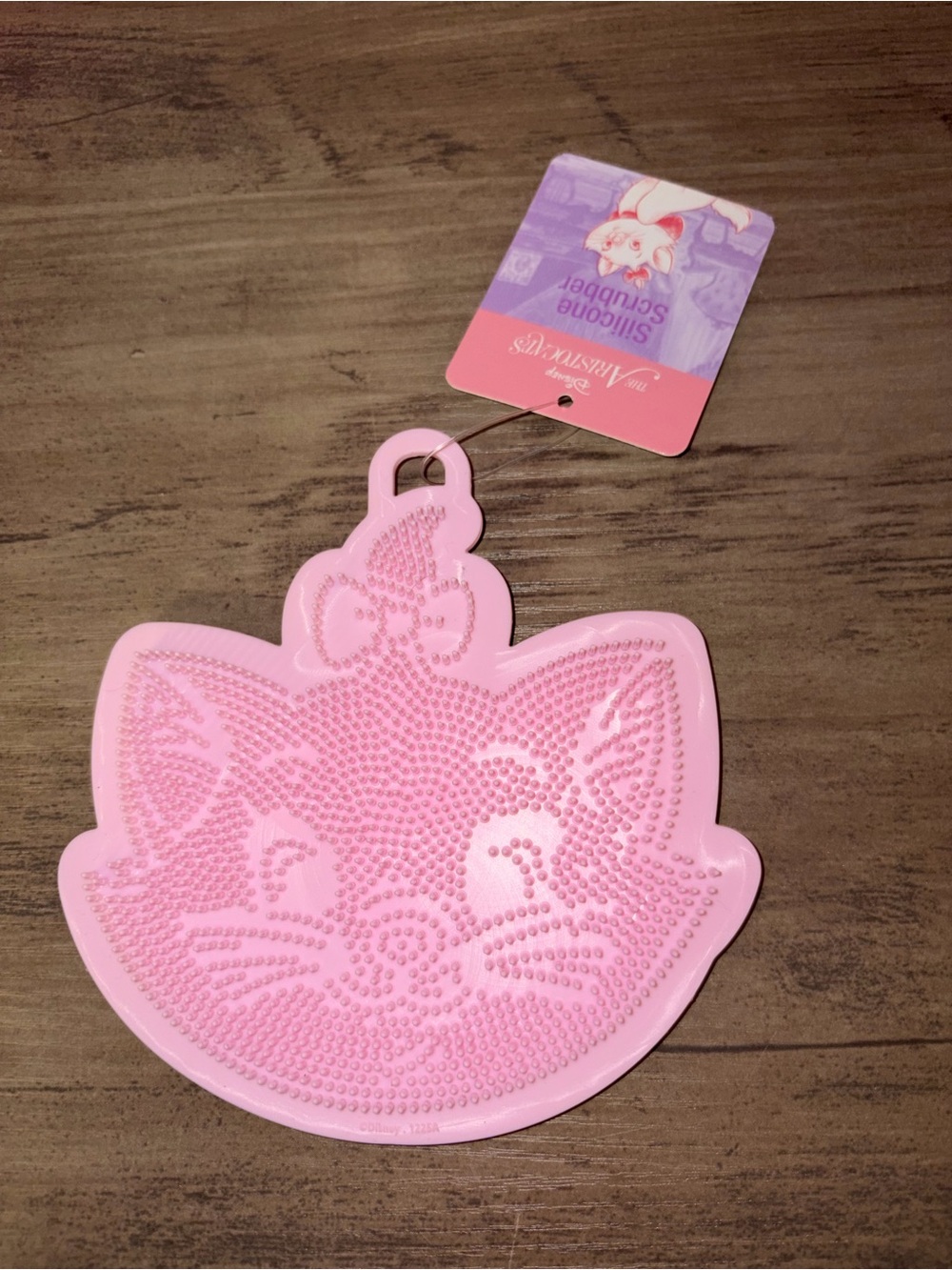 Disney The Aristocats Marie Pink Silicone Dish Scrubber Kitchen NWT